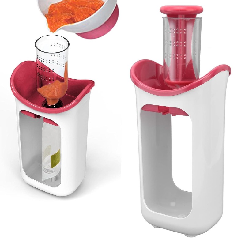 Baby Food Zip Lock Bag - محطة ضغط أغذية الأطفال مع 10