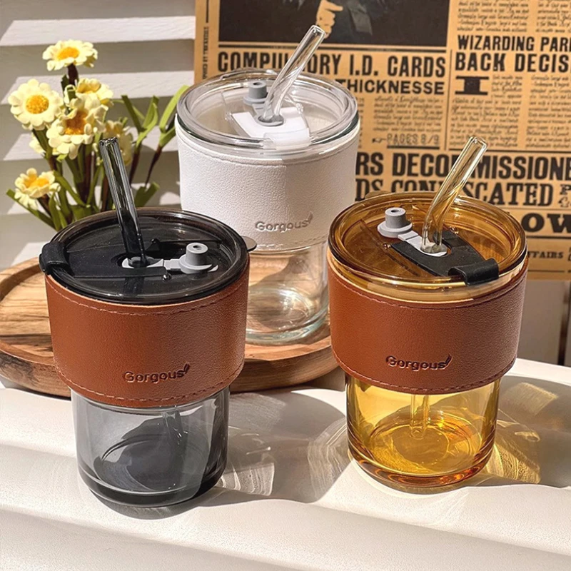 Training Cup Straw - أكواب زجاجية قابلة لإعادة الاستخدام أكواب