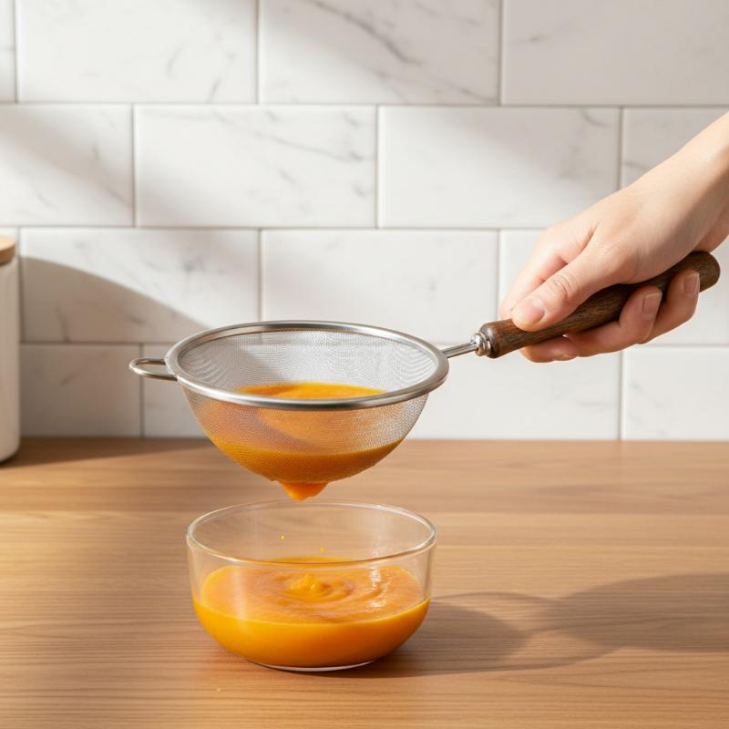 Baby Food Filter - مصفاة بقايا طعام الأطفال من الفولاذ