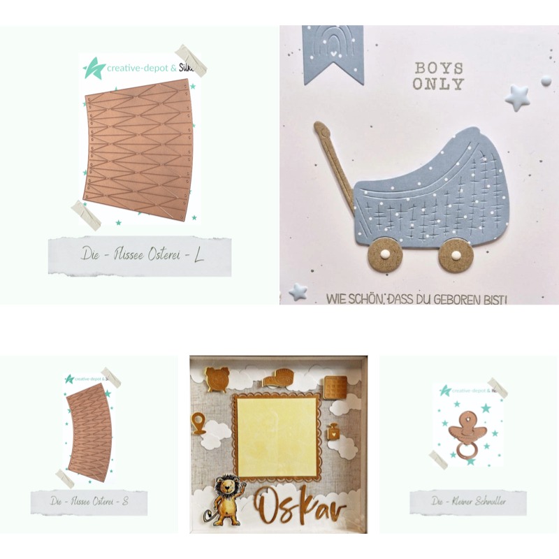 Baby Food Diary - قالب تزيين معدني بتصميم بيضة أرنب