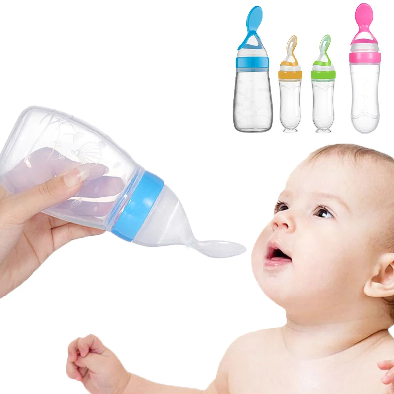 Baby Food Guide - آمنة الطفل زجاجة تستخدم في الرضاعة