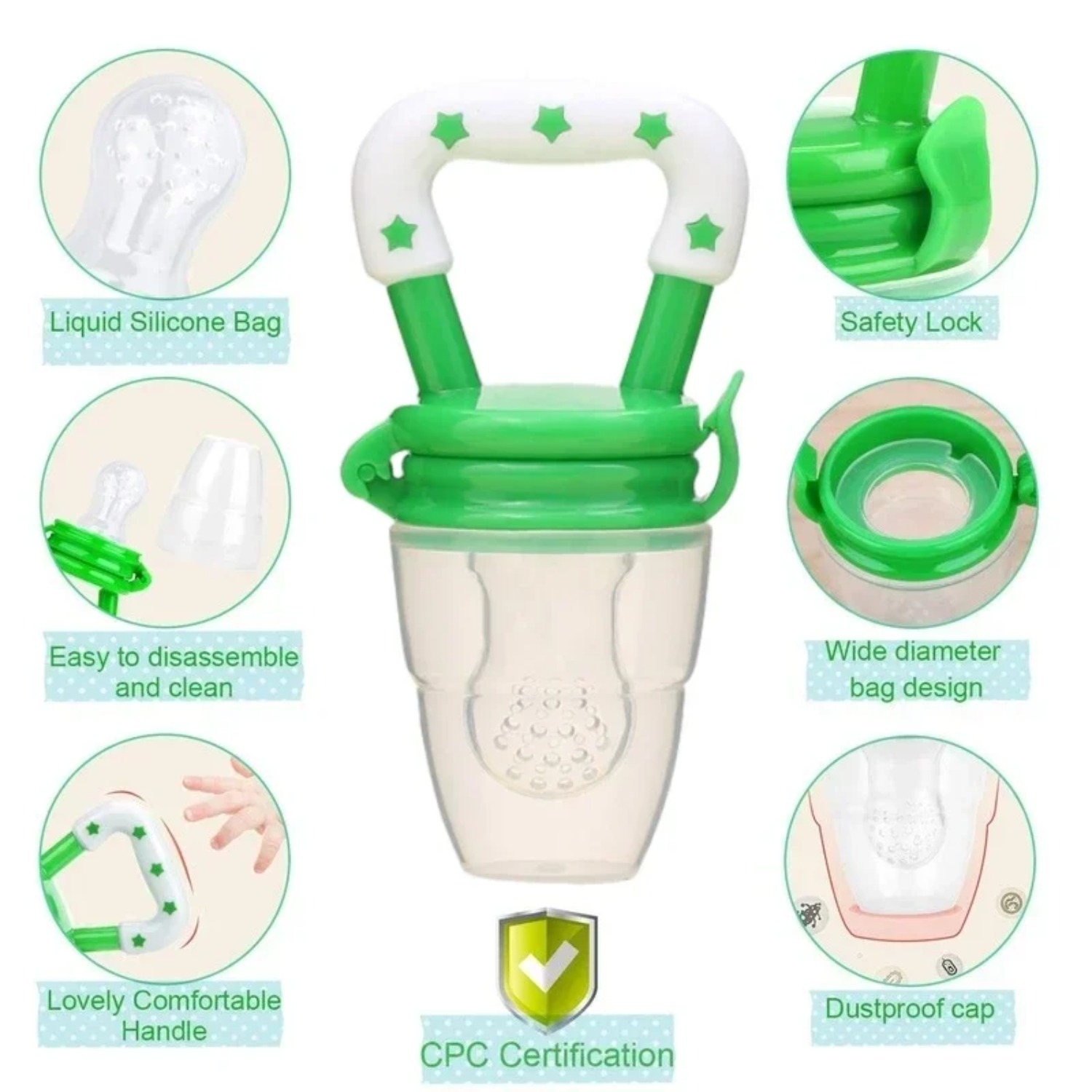 وحدة تغذية طعام الفواكه للأطفا - مراجعة Baby Food Guide وسعره