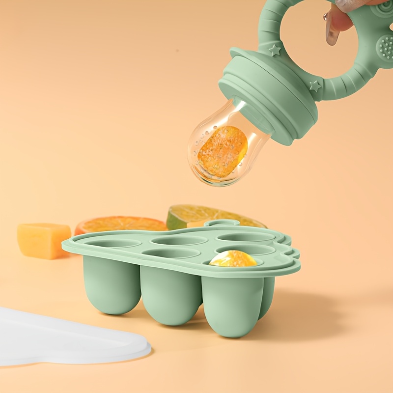 2 قطعة/1 قطعة قالب فريزر خضروا - مراجعة Baby Food Guide وسعره