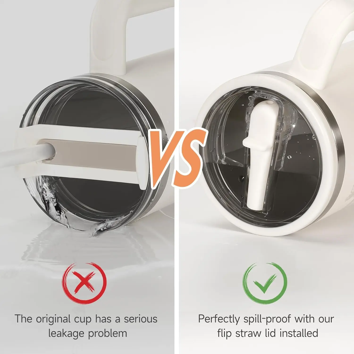 غطاء 40 أونصة لكوب ستانلي فليب - مراجعة Training Cup Straw وسعره