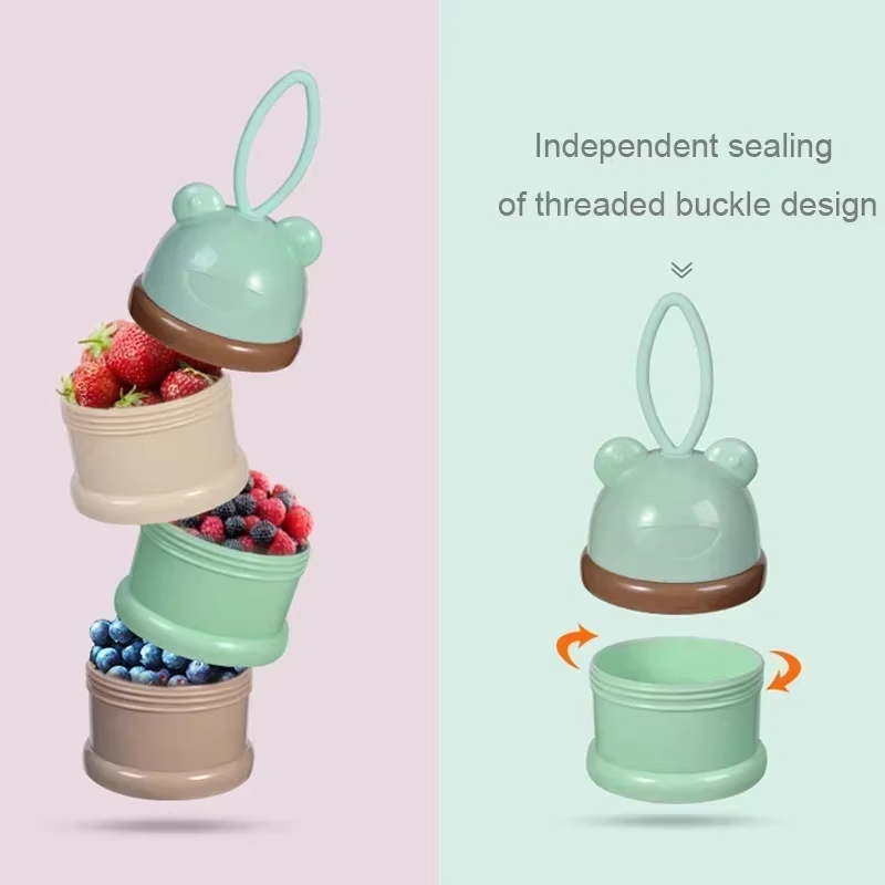 صندوق مسحوق الحليب الملون، صند - مراجعة Baby Food Equipment وسعره