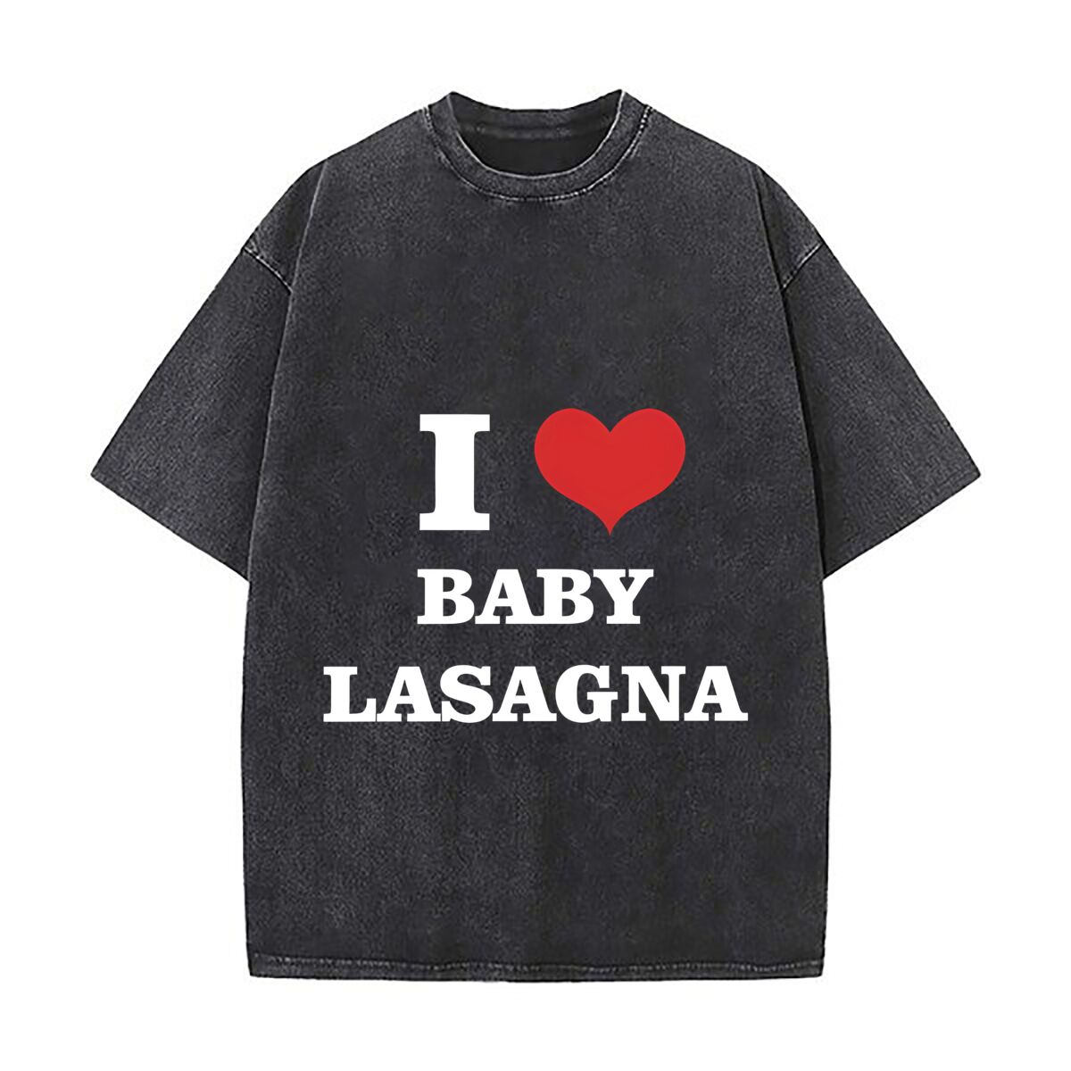 تي شيرت فضفاض بتصميم لطيف على  - مراجعة Baby Food Lasagna وسعره