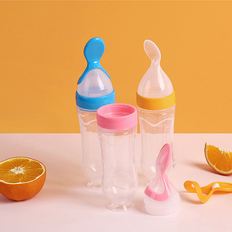 الضغط على زجاجة تستخدم في الرض - مراجعة Baby Food Guide وسعره
