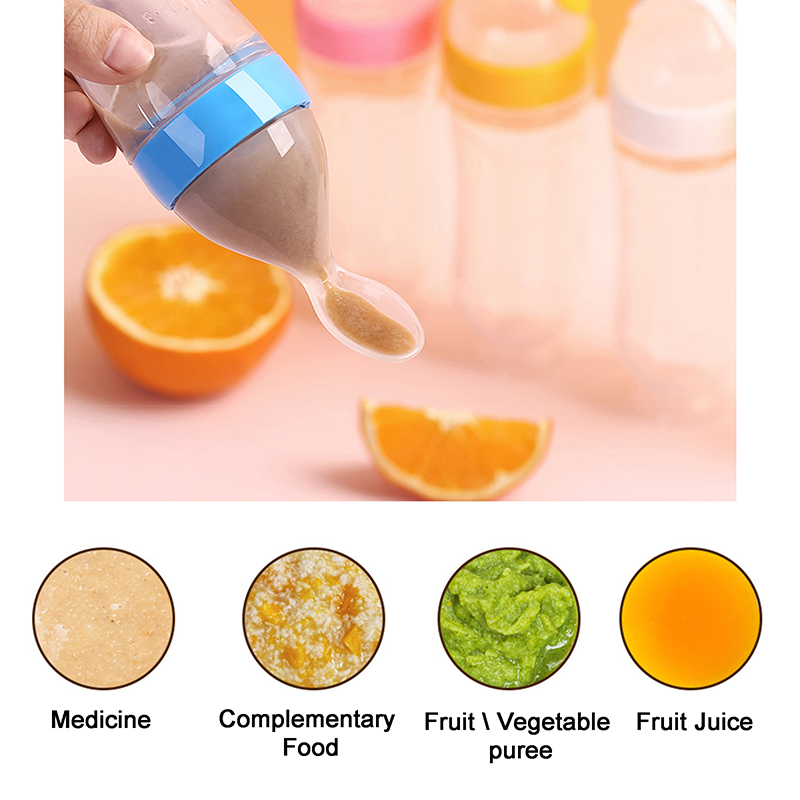 الضغط على زجاجة تستخدم في الرض - مراجعة Baby Food Guide وسعره