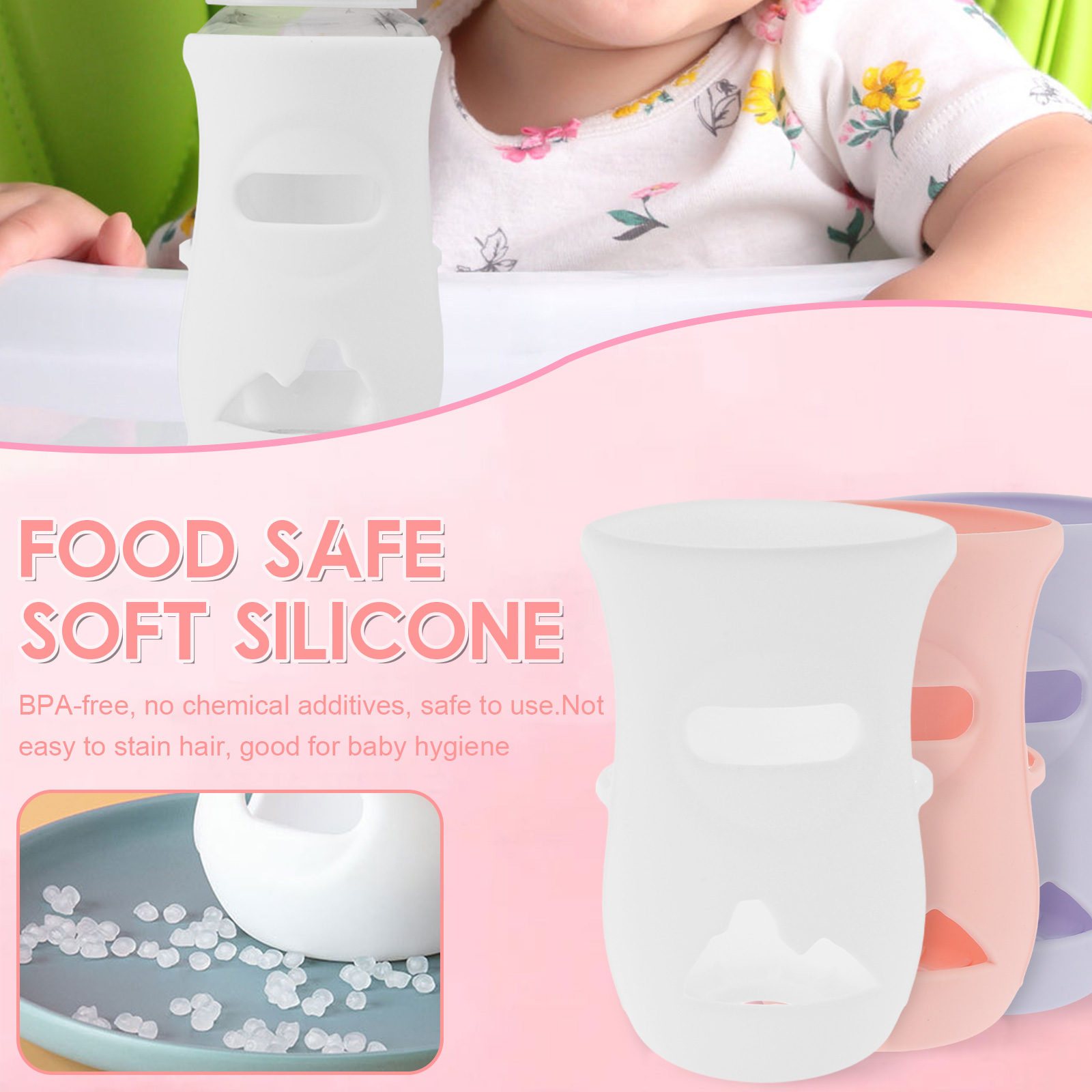 غطاء زجاجة أطفال من السيليكون  - مراجعة Baby Food Zip Lock Bag وسعره