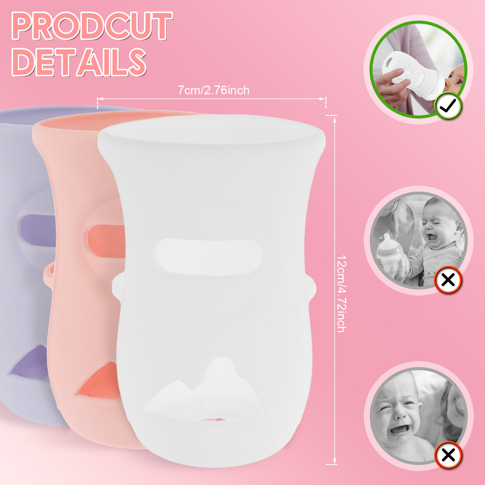 غطاء زجاجة أطفال من السيليكون  - مراجعة Baby Food Zip Lock Bag وسعره