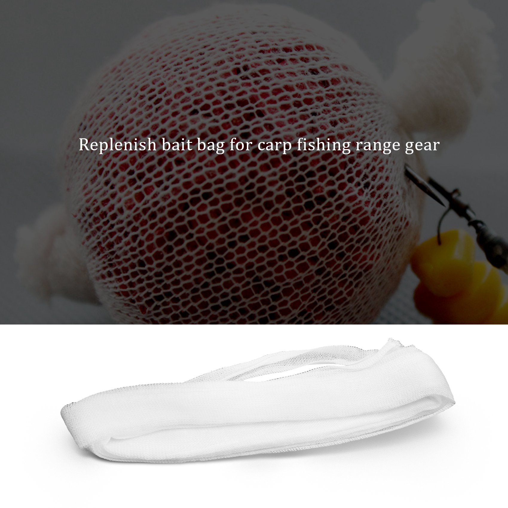 A89E-10 قطع شباك صيد PVA شبكية - مراجعة Mesh Feeder Bag وسعره