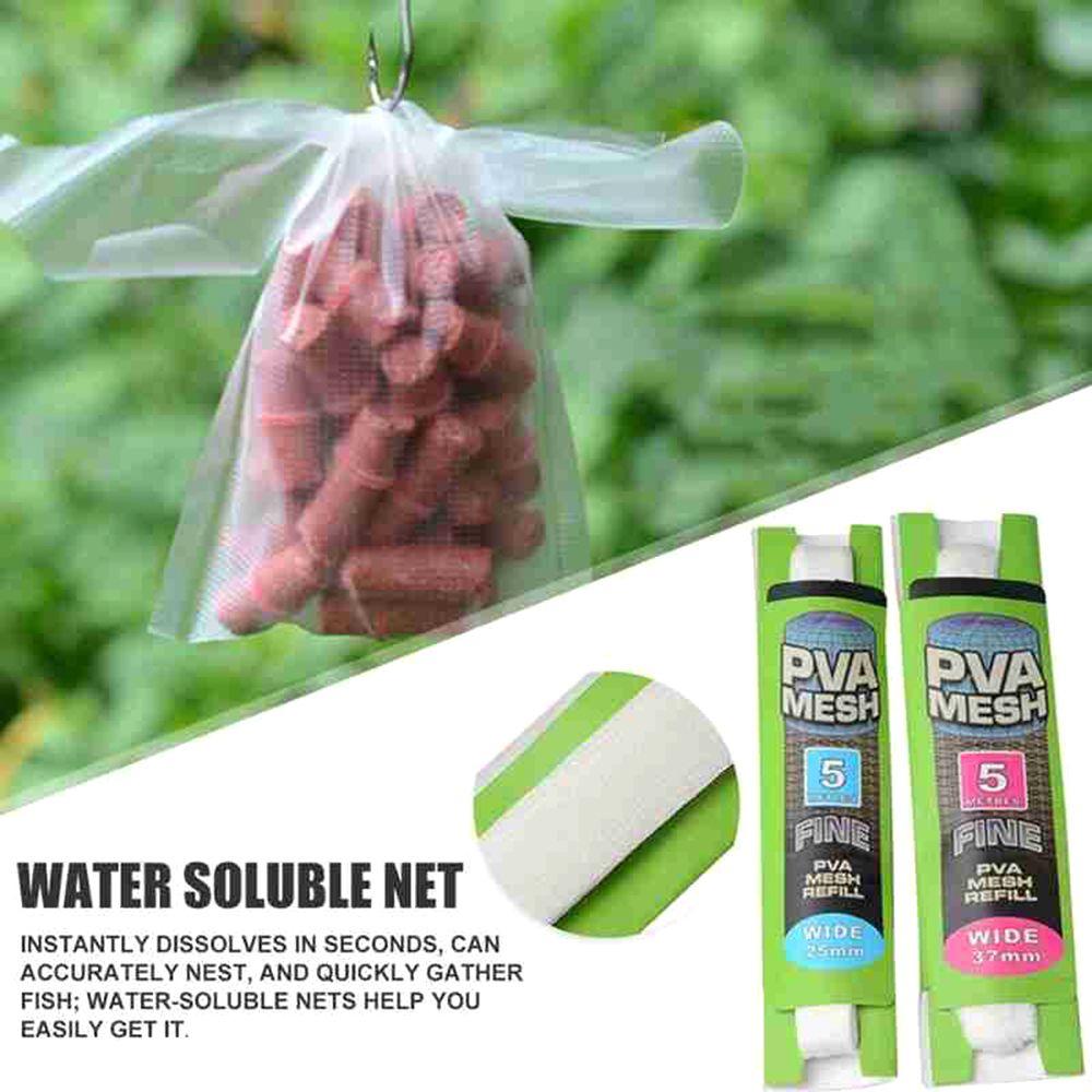 5 متر/20 متر قابل للذوبان PVA  - مراجعة Mesh Feeder Bag وسعره