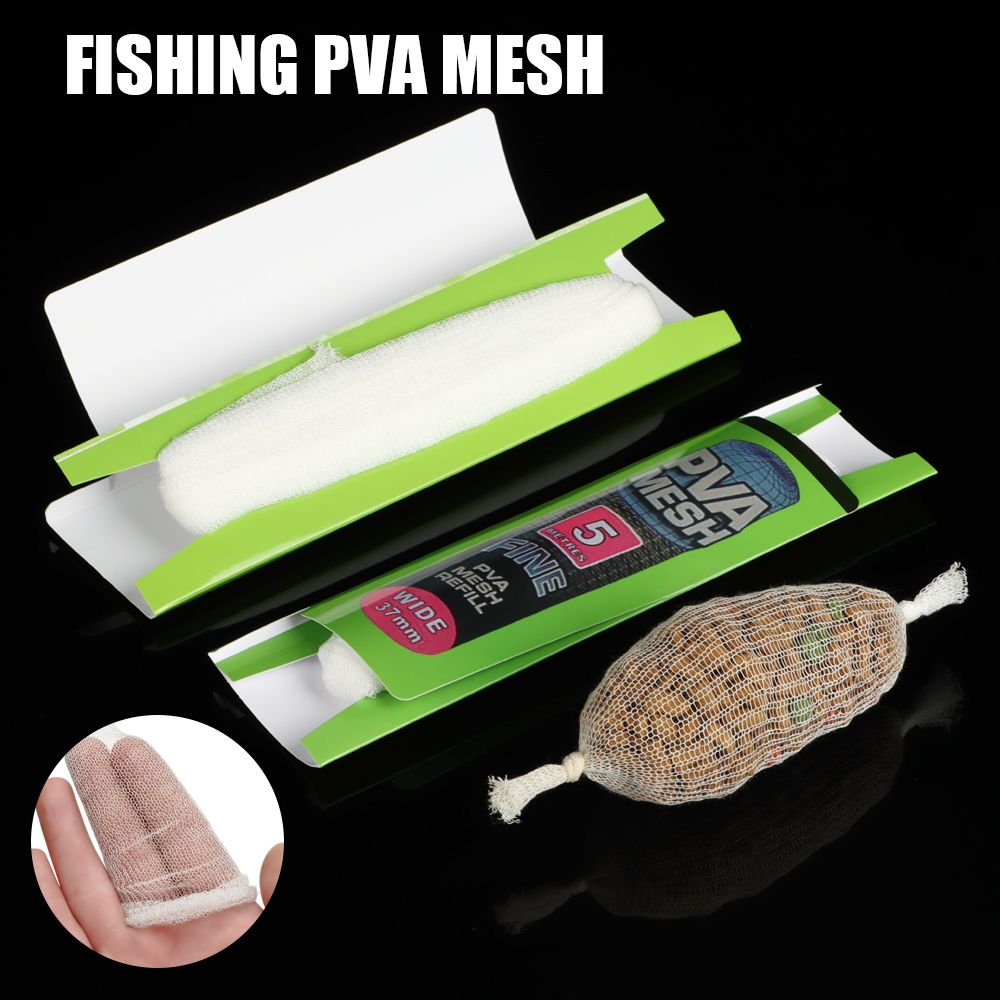 5 متر/20 متر قابل للذوبان PVA  - مراجعة Mesh Feeder Bag وسعره