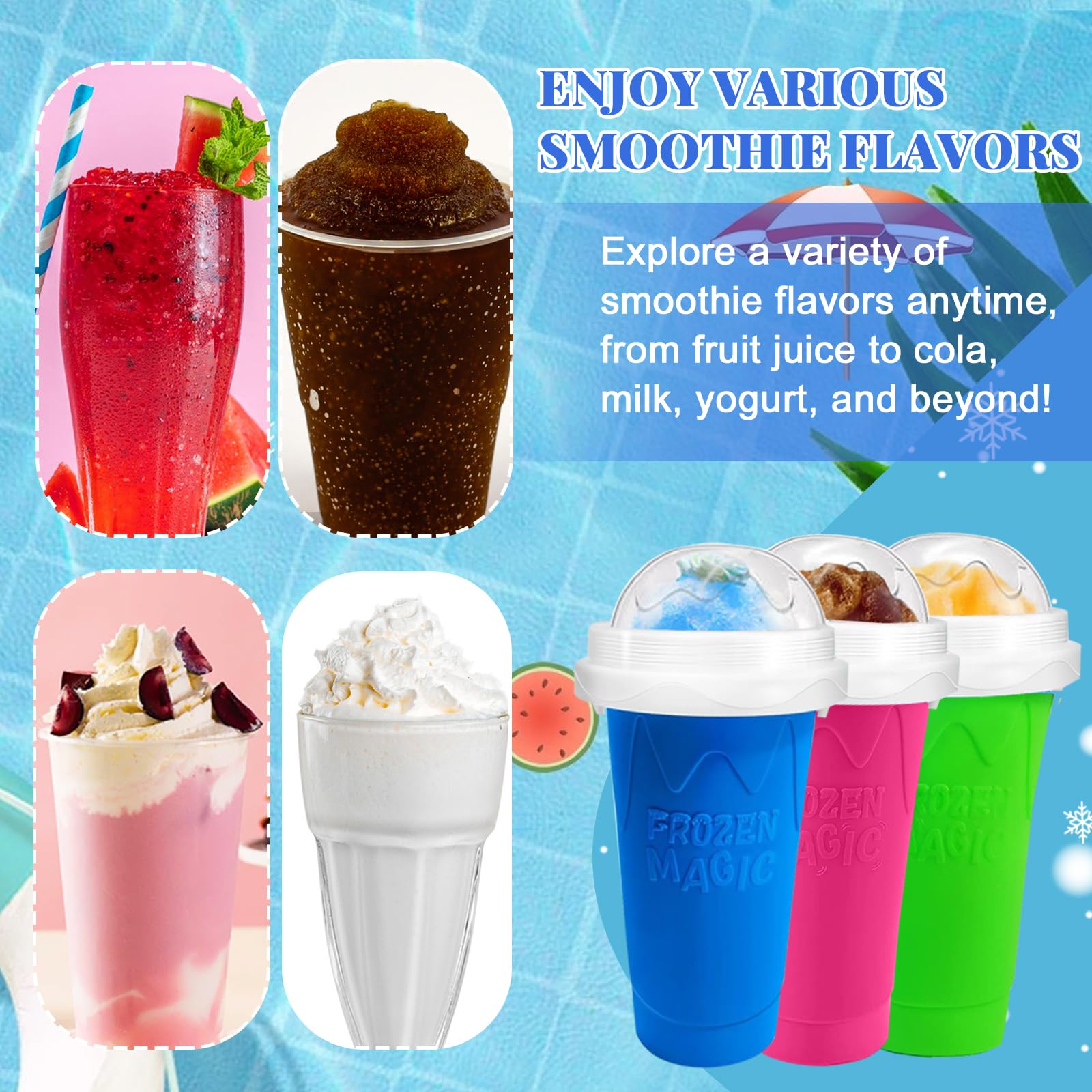 كوب Slushie DIY ماجيك Slushy ص - مراجعة Training Cup Straw وسعره