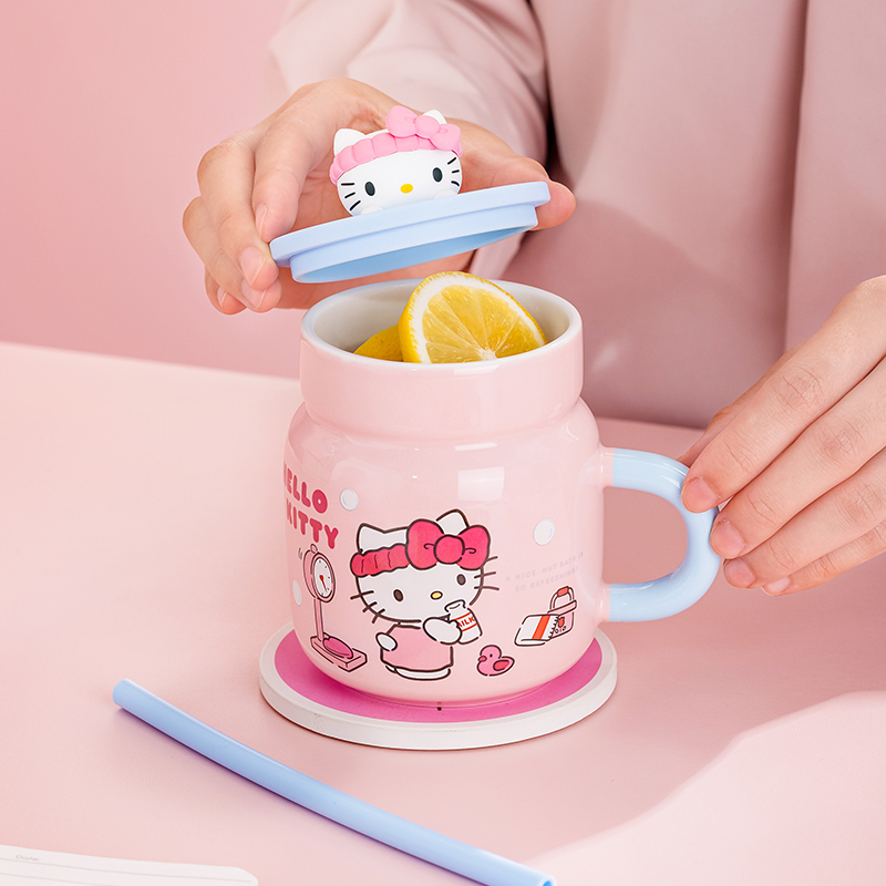 سانريو 450 مللي كوب سيراميك مر - مراجعة Training Cup Straw وسعره