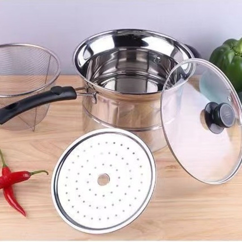 4 قطعة مقلاة من الفولاذ المقاو - مراجعة Baby Food Filter وسعره