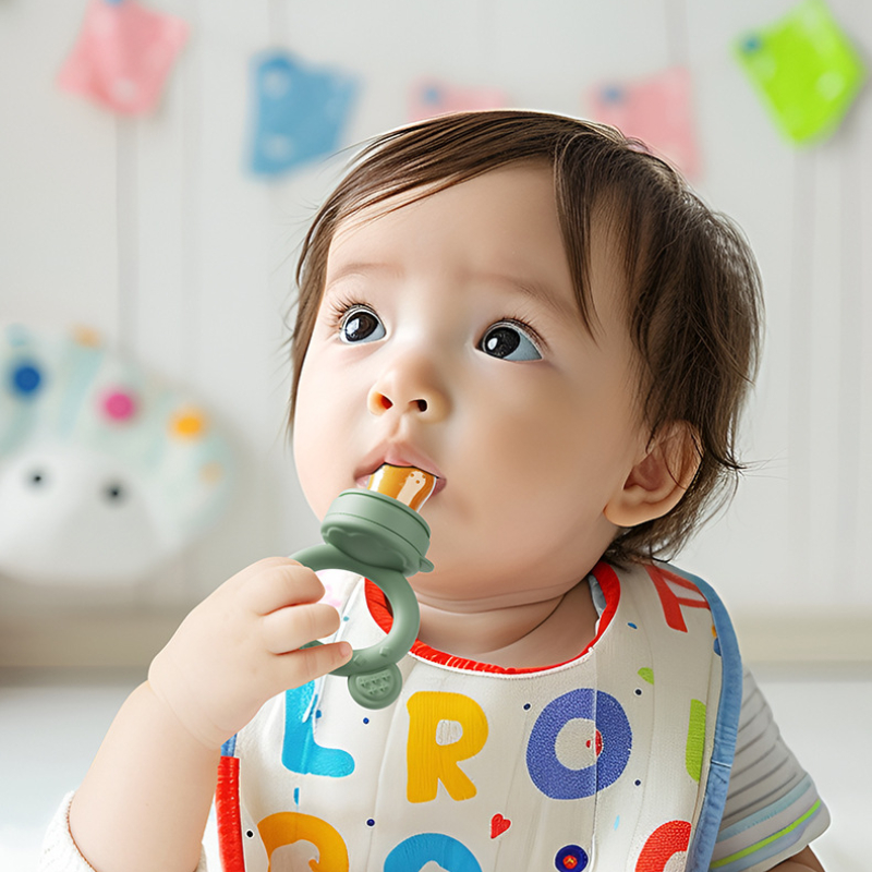 مصاصة الطفل الفاكهة المغذية مع - مراجعة Baby Food Guide وسعره