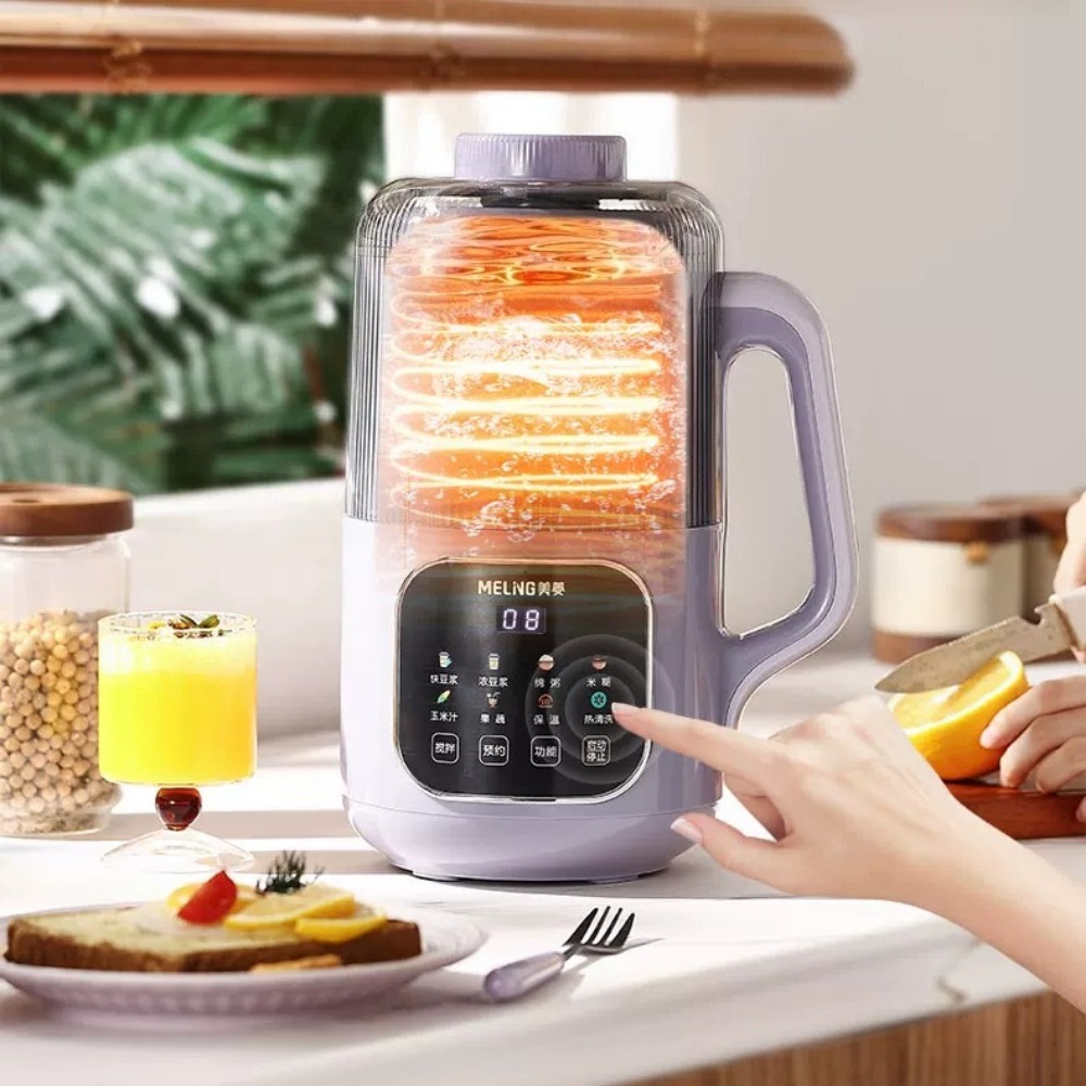 صانع حليب الصويا الهادئ سعة 12 - مراجعة Baby Food Filter وسعره