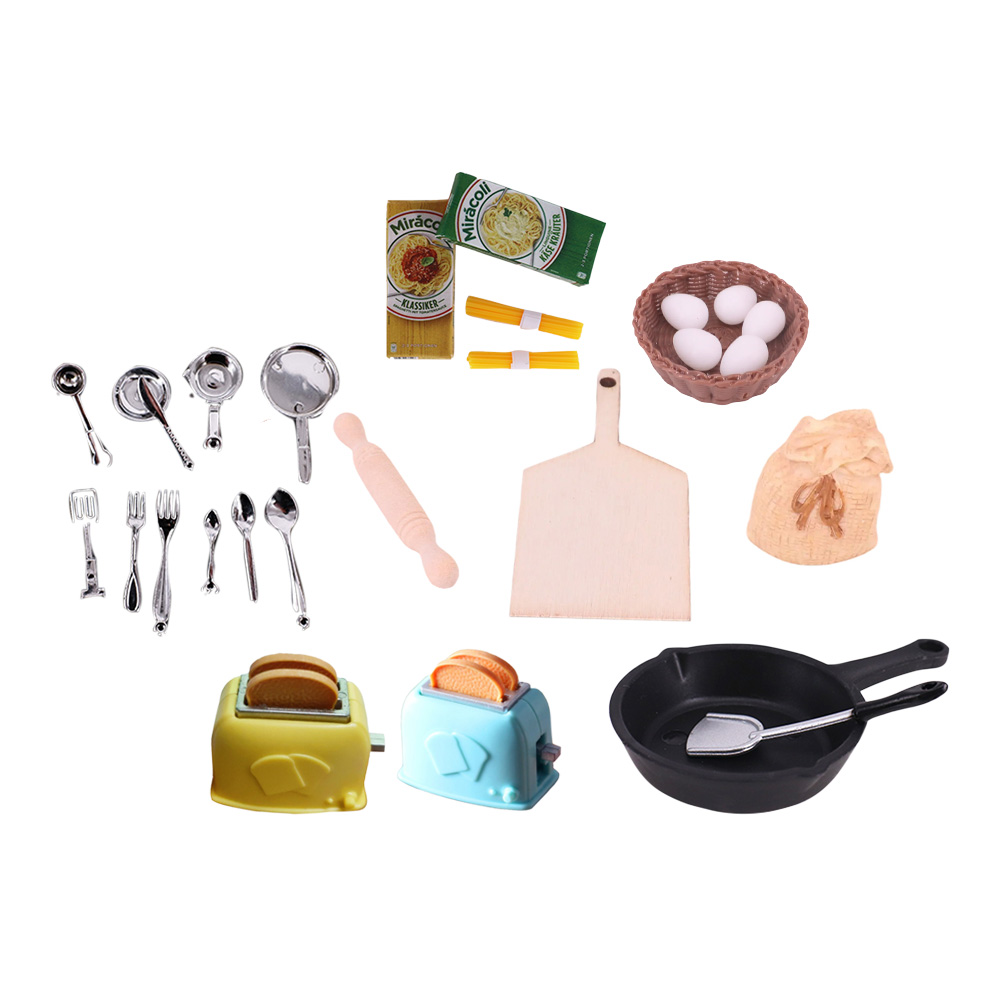 البوب أدوات المطبخ مجموعة قبعة - مراجعة Baby Food Doll وسعره
