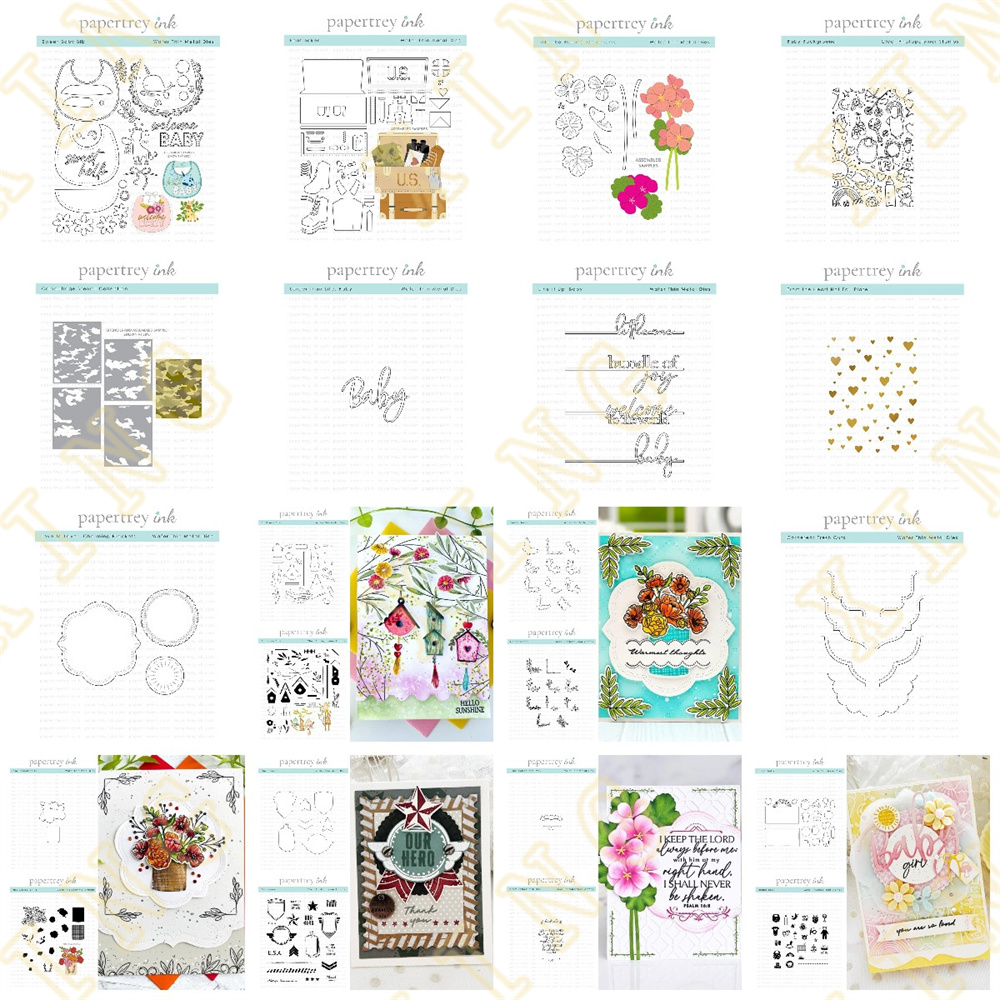 قطع معدنية يموت Stamps Stencil - مراجعة Baby Food Diary وسعره